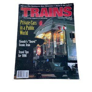 Vintage Trains Magazine Back Issue February 1996 Private Cars Public World u